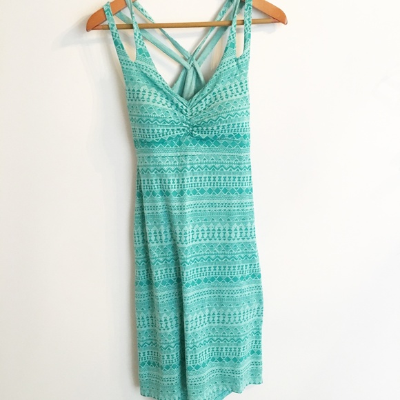 criss cross back sundress
